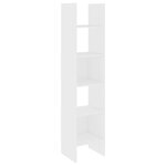 vidaXL Bibliothèque Blanc 40x35x180 cm Bois d'ingénierie