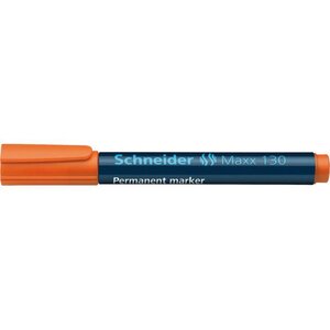 Marqueur permanent Maxx 130 Pte Ogive 1-3 mm Orange SCHNEIDER