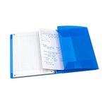 Cahier Spirale EASYBOOK 17x22cm 160p 90g Grands Carreaux Coloris Aléatoire OXFORD