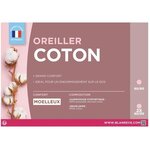 2 oreillers en coton 60 x 60 cm - Blanc