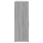 vidaXL Buffet sonoma gris 60x30x84 cm bois d'ingénierie