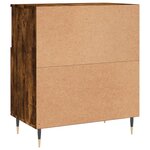 vidaXL Buffets 3 Pièces Chêne fumé Bois d'ingénierie