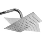 vidaXL Ensemble de douche à deux têtes avec douchette Acier inoxydable