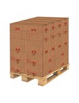 (lot  20 caisses) caisse carton palettisable a - norme ect - longueur de 300 à 600 mm 600 x 400 x 200 mm