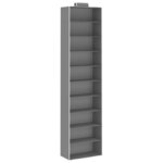 vidaXL Étagères suspendues de rangement 2 Pièces 10 niveaux Tissu