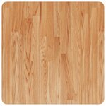 vidaXL Dessus de table carré Marron clair60x60x2 5cm Bois chêne traité