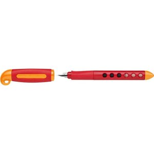 Stylo plume éducatif scribolino rouge faber-castell