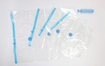 Set de 12 housses de rangement sous vide avec pompe  (3 maxi  3L  3M  3S)