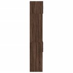 vidaXL Armoire de rangement mince chêne marron 40x42 5x225 cm