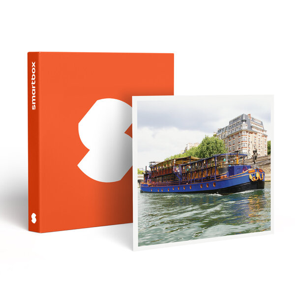 SMARTBOX - Coffret Cadeau Croisière de 2h sur la Seine avec déjeuner gastronomique et bouteille de vin - Gastronomie