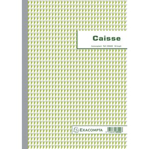 Manifold autocopiant - Journal de caisse, 50 pages double exemplaires - 29,7 x 21 cm (paquet 5 unités)