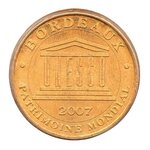 Mini médaille monnaie de paris 2009 - bordeaux