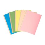 Paquet De 10 Chemises À Soufflet Dos Toilé Forever® 320g/m2 - 24x32cm - Couleurs Assorties - X 25 - Exacompta