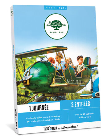 Coffret cadeau - TICKETBOX - Jardin d'Acclimatation