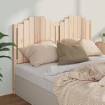 vidaXL Tête de lit 156x4x110 cm Bois massif de pin