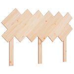 vidaXL Tête de lit 122 5x3x80 5 cm Bois massif de pin