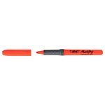 Surligneur HIGHLIGHTER GRIP Pointe Biseau Moyenne Orange x 5 BIC