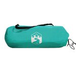 vidaXL Tente de plage vert d'eau 268x223x125 cm 185T polyester