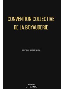 Convention collective de la boyauderie 2024 - Brochure 3253 + grille de Salaire UTTSCHEID