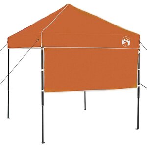vidaXL Tente à abri 194 x 194 x 251 cm Orange Tissu