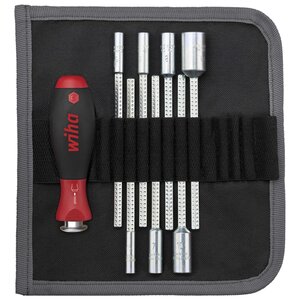 Wiha sac à tournevis de 9 pièces avec lames interchangeables system 6