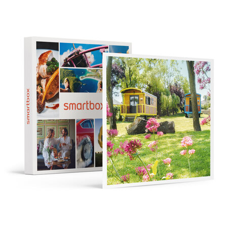 SMARTBOX - Coffret Cadeau Escapade insolite en famille : 2 jours en roulotte avec dîner près d'Orléans -  Séjour