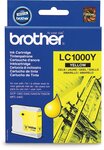 Cartouche d'encre brother lc1000y (jaune)