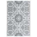 vidaXL Tapis d'extérieur Gris clair 190x290 cm PP