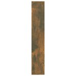vidaXL Étagère murale Chêne fumé 36x16x90 cm Bois d'ingénierie
