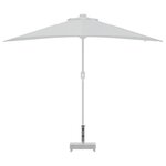 vidaXL Socle de parasol Gris clair 45x25x8 3 cm Granite