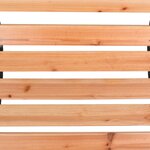 vidaXL Banc de jardin 122 cm Bois