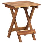 vidaXL Support pour plantes 30x30x38 cm Bois d'acacia solide