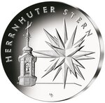 Pièce de monnaie 25 euro Allemagne 2022 A argent BE – Etoile de Herrnhut
