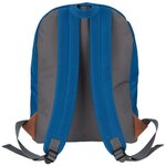 ABBEY Sac a dos de taille moyenne - 100% Polyester 300T - 42 x 30 x 16 cm - Capacité : 20 L - Bleu Marine