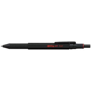 Stylo multifonction 3 en 1 noir ROTRING
