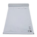 Lot de 100 pochettes ( enveloppes ) à bulles h/8 : 260 x 360 mm en kraft blanc