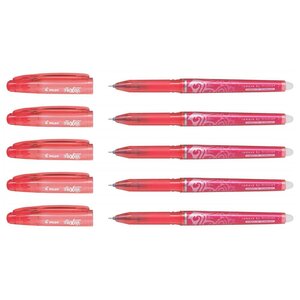 Stylo roller FriXion Point 0 5 Rouge x 5 PILOT