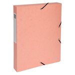 Boite De Classement Exabox Dos 60mm Carte Lustrée Aquarel - A4 - Couleurs Assorties - X 8 - Exacompta