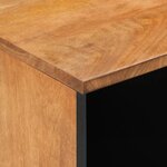 vidaXL Table de chevet 40x33x46 cm Bois de manguier solide