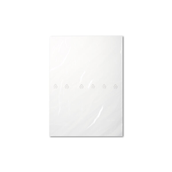 Lot de 100 sachets plastiques sans fermeture 300x400mm épaisseur standard 50µ