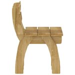 vidaXL Ensemble à manger de jardin 5 Pièces Bois de pin imprégné