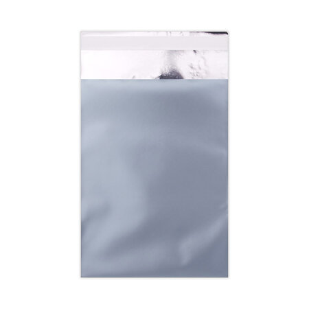 Lot de 100 sachet alu mat bleu glacé 162x114 mm (c6)