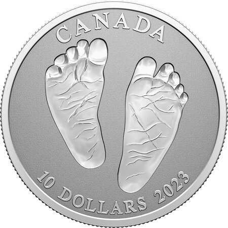 Pièce de monnaie en Argent 10 Dollars g 15.87 Millésime 2023 WELCOME TO THE WORLD