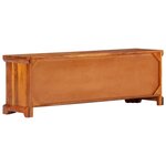 vidaXL Meuble TV 119x30x40 cm Bois d'acacia massif