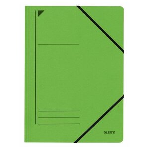 Chemise à élastique format A4 carton robuste Vert LEITZ
