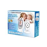 Esperanza EHM001 Moniteur bébé LCD 2.0" Blanc