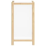 vidaXL Buffet Blanc 62x38x70 cm Bois d'ingénierie