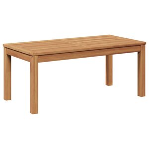 vidaXL table Marron 95 x 45 x 40 cm Bois de teck massif