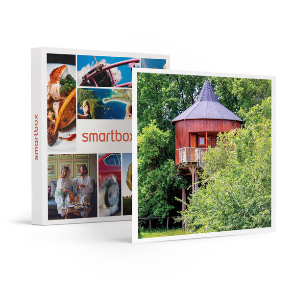 SMARTBOX - Coffret Cadeau 2 jours en famille en cabane dans les arbres avec chasse au trésor près de Poitiers -  Séjour