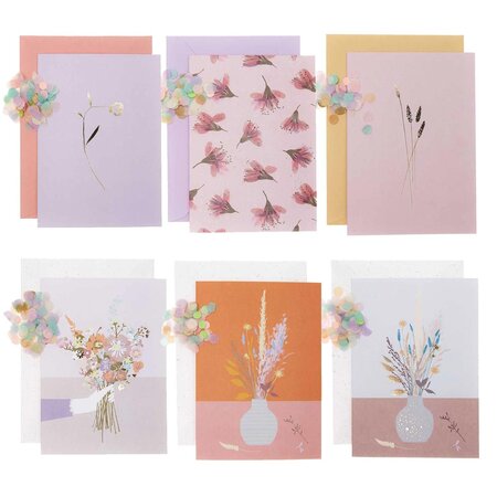 6 kits carte florale à faire soi-même